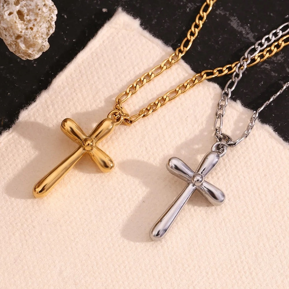 Delaney Cross Necklace