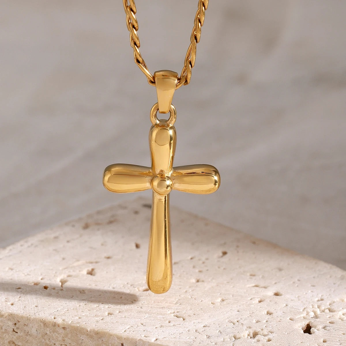 Delaney Cross Necklace