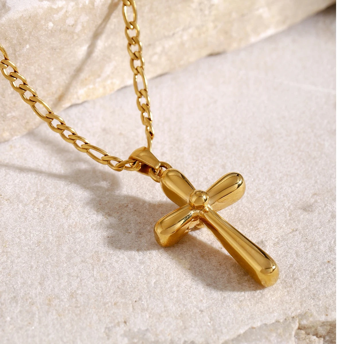 Delaney Cross Necklace