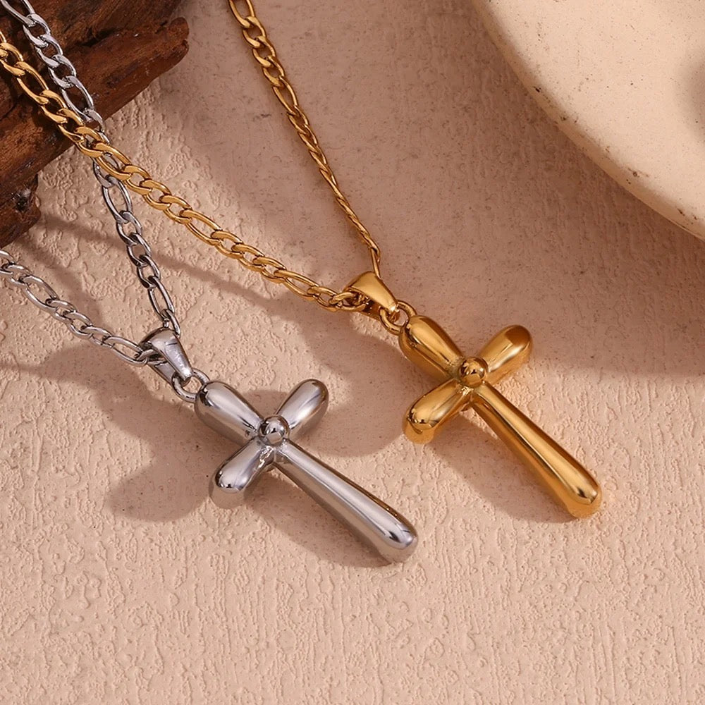 Delaney Cross Necklace