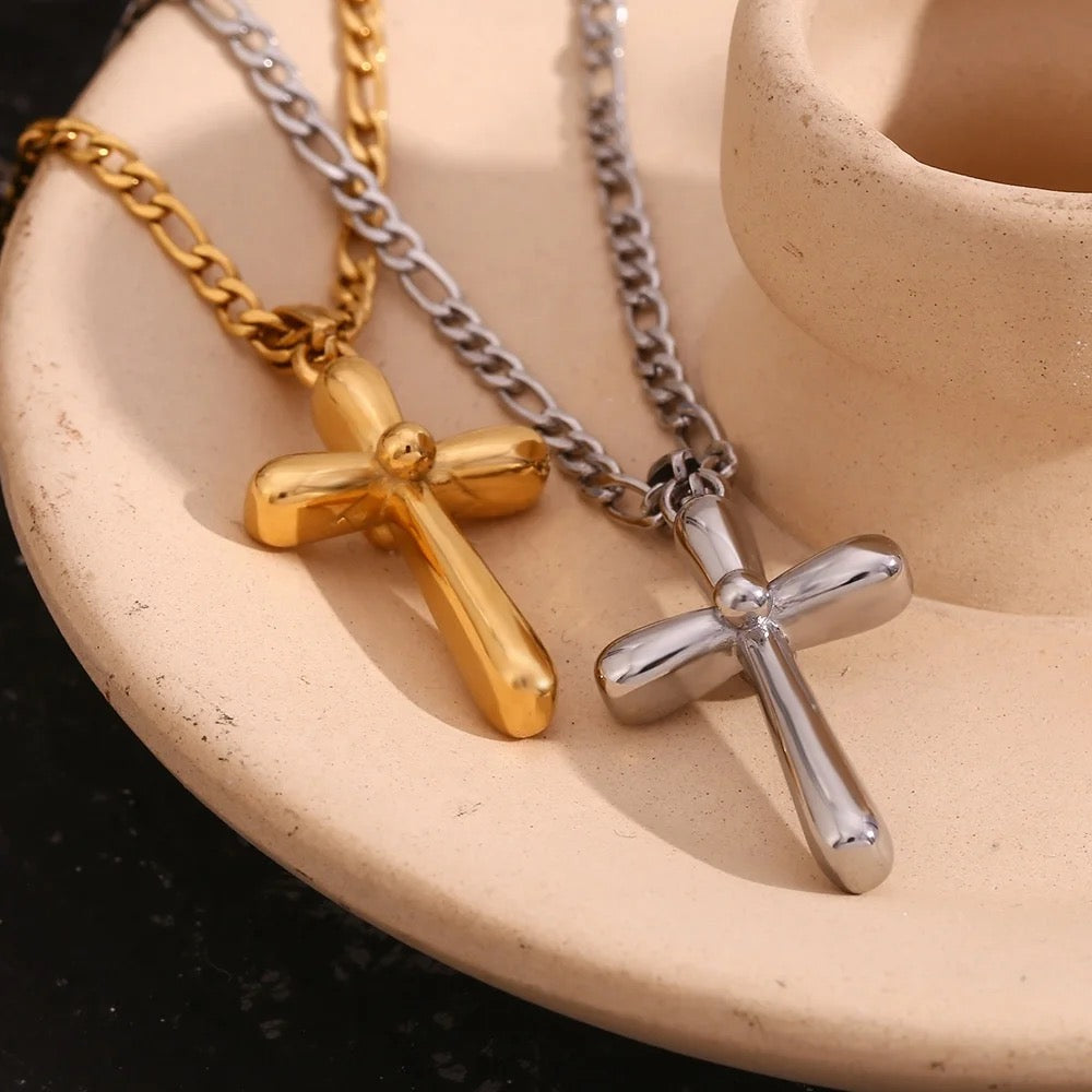 Delaney Cross Necklace