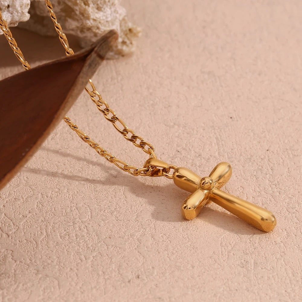 Delaney Cross Necklace