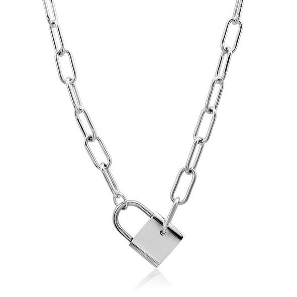 “Silver” Scarlett Lock Pendant Necklace PRE ORDER - Alais Branche