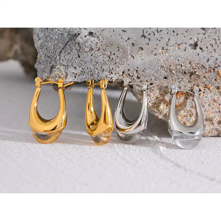 Grace Hoop Earrings - Alais Branche