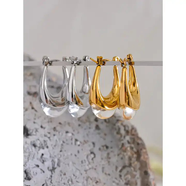 Grace Hoop Earrings - Alais Branche